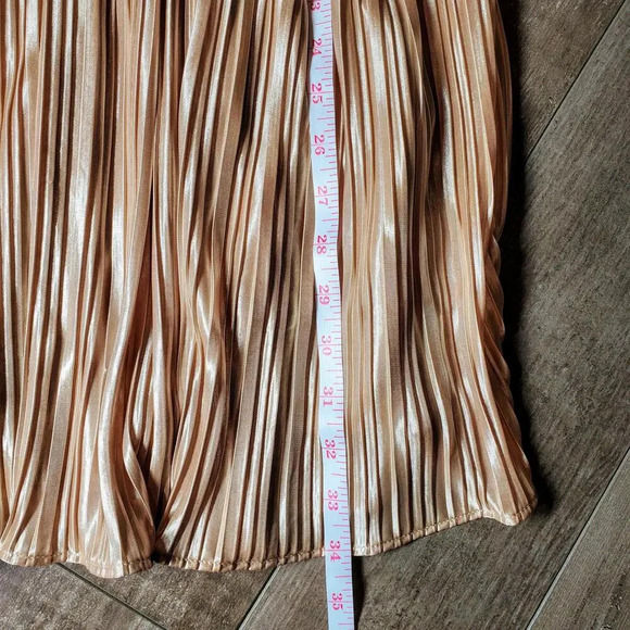 Rewind Lacey Sleeveless Pleated Skirt Party Dress Juniors Size Medium - Picture 11 of 12